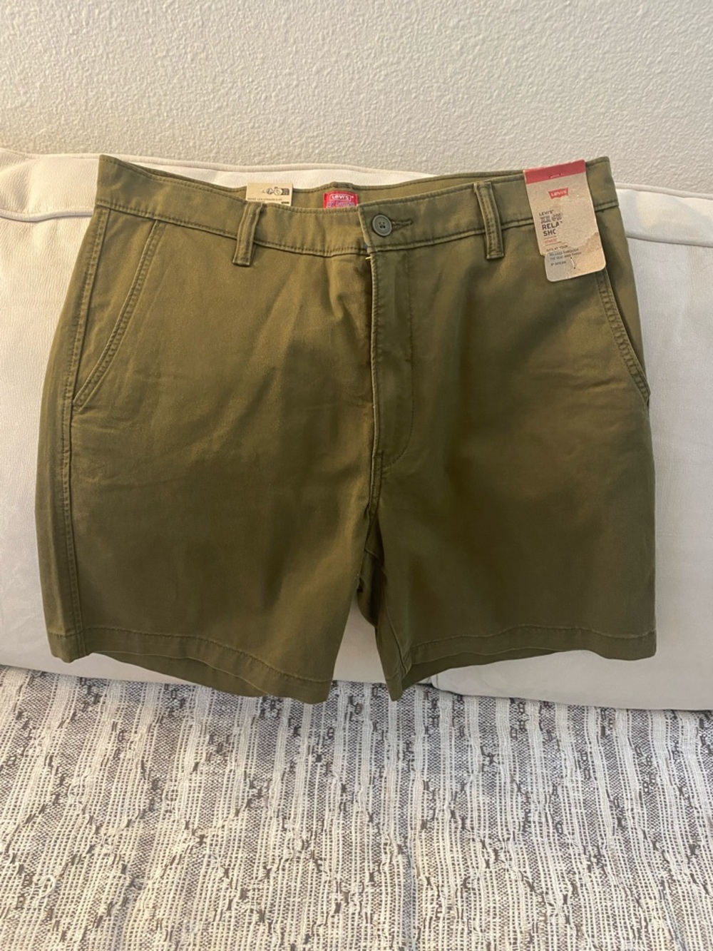 New Men’s Levi’s XX Chino Relaxed Fit Shorts Size 34